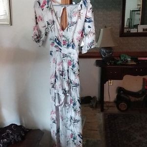 American eagle romper with half skirt